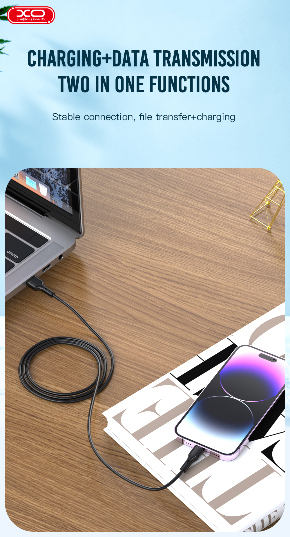 Dây Sạc Điện Thoại XO Q231 Dây Sạc Điện Thoại XO Q231