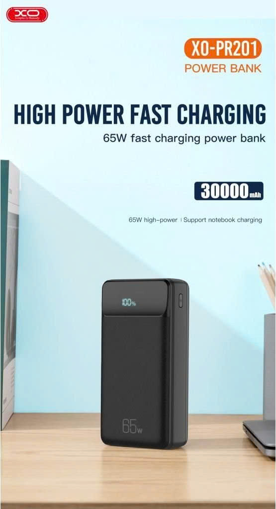 Pin Sạc Dự Phòng XO PR201 - 30.000mAh Pin Sạc Dự Phòng XO PR201 - 30.000mAh