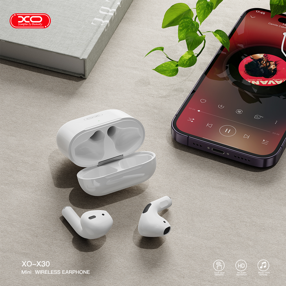 Tai nghe Airpod Mini XO X30 TWS Sạc Không Dây Tai nghe Airpod Mini XO X30 TWS Sạc Không Dây