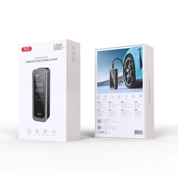 Máy Bơm Hơi Di Động XO CZ018 - Giải Pháp Khẩn Cấp, Nhanh Gọn Cho Mọi Chuyến Đi.