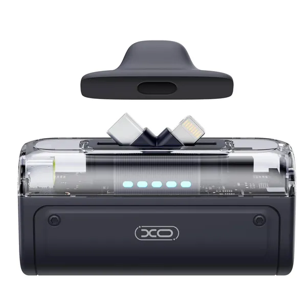 Sạc dự phòng XO PR273 - 5.000mAh, sạc nhanh 22.5W, kèm cổng iOS & Type-C