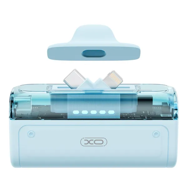Sạc dự phòng XO PR273 - 5.000mAh, sạc nhanh 22.5W, kèm cổng iOS & Type-C