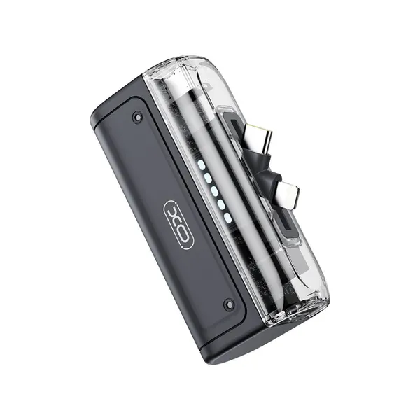 Sạc dự phòng XO PR273 - 5.000mAh, sạc nhanh 22.5W, kèm cổng iOS & Type-C