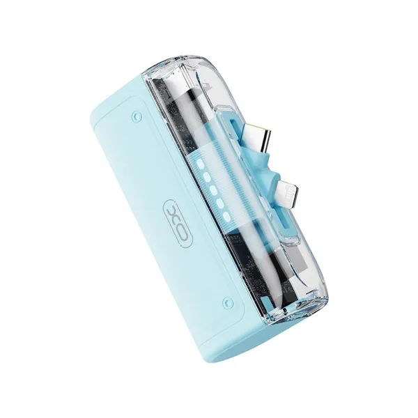 Sạc dự phòng XO PR273 - 5.000mAh, sạc nhanh 22.5W, kèm cổng iOS & Type-C