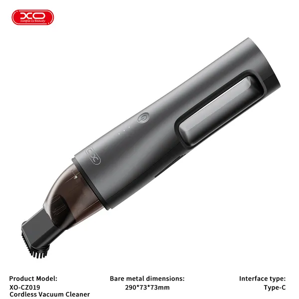 Máy Hút Bụi Cầm Tay XO CZ019 - Lực Hút Mạnh Mẽ, Đánh Bay Mọi Bụi Bẩn.