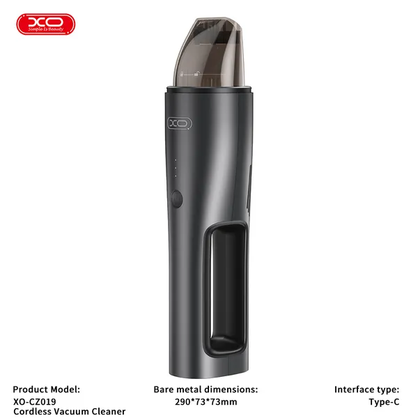 Máy Hút Bụi Cầm Tay XO CZ019 - Lực Hút Mạnh Mẽ, Đánh Bay Mọi Bụi Bẩn.