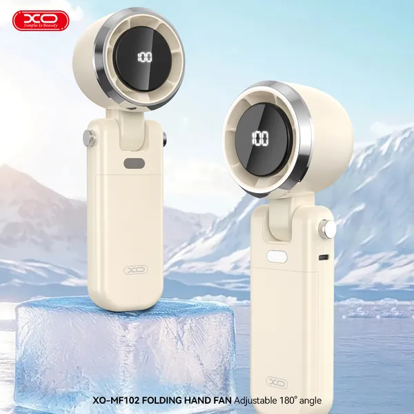 Sở hữu ngay quạt cầm tay XO MF102 - Mát lạnh tức thì, pin khủng 11 giờ