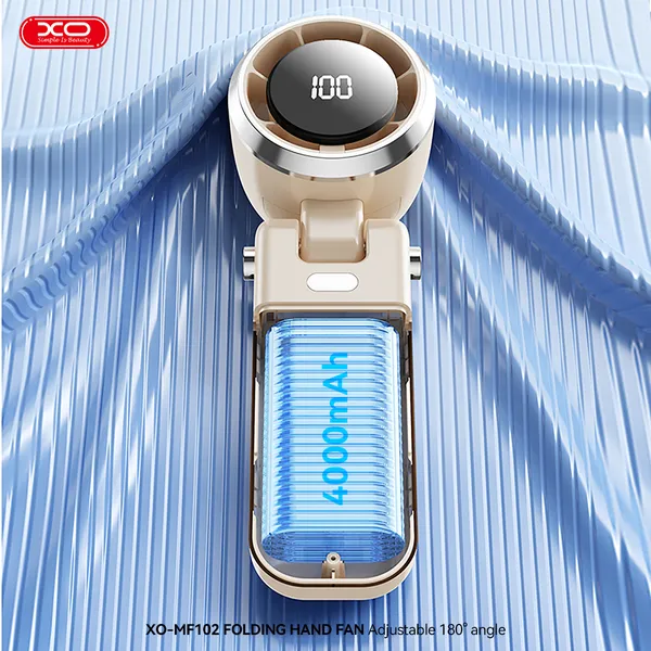 Sở hữu ngay quạt cầm tay XO MF102 - Mát lạnh tức thì, pin khủng 11 giờ