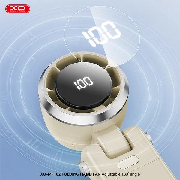Sở hữu ngay quạt cầm tay XO MF102 - Mát lạnh tức thì, pin khủng 11 giờ