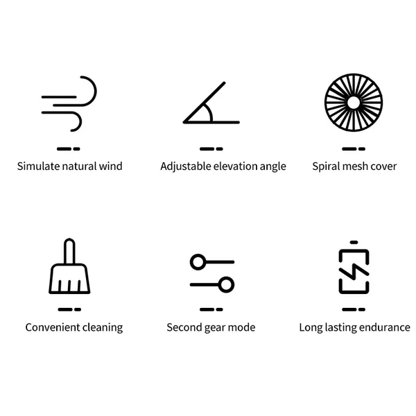 Quạt mini để bàn XO MF82 USB - Gọn nhẹ, tiện lợi, luồng gió mát tức thì