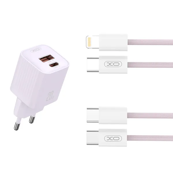 Củ sạc 20W XO L147 - Sạc siêu tốc, nhỏ gọn, lý tưởng cho sạc iPhone và Android.