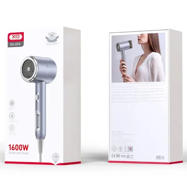 Sở hữu ngay máy sấy tóc thông minh XO CF2 - 1600W, tóc khô nhanh, vào nếp chuẩn salon