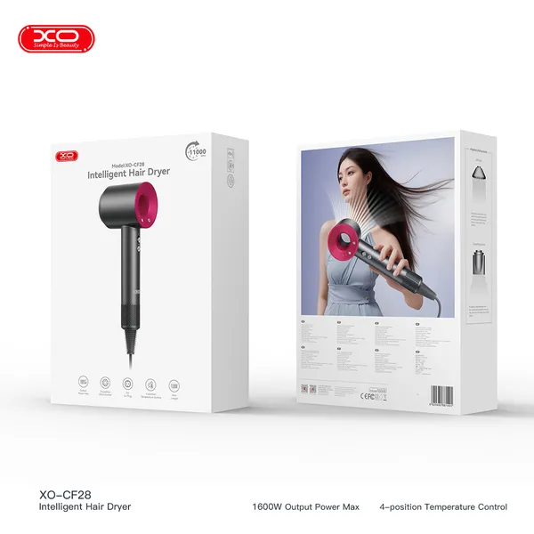 Sở Hữu Ngay Máy sấy tóc Tốc Độ Cao XO CF28, Động Cơ Không Chổi Than, Bảo Vệ Tóc Từ Gốc