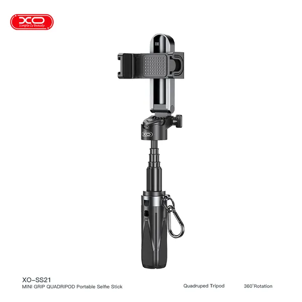 Gậy Chụp Ảnh XO SS21 3in1 Hỗ Trợ Máy Ảnh - Gọn Nhẹ, Bền Bỉ