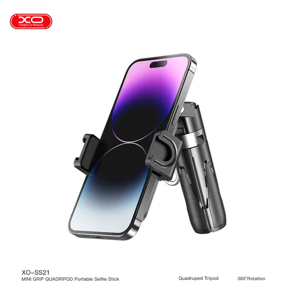 Gậy Chụp Ảnh XO SS21 3in1 Hỗ Trợ Máy Ảnh - Gọn Nhẹ, Bền Bỉ