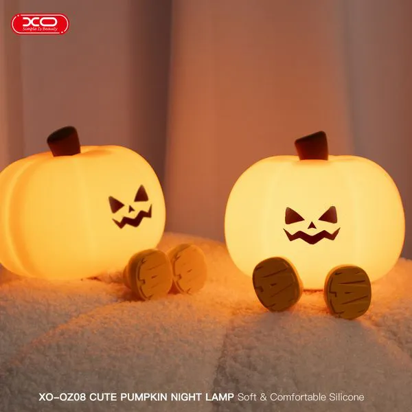 Đèn Ngủ XO OZ08 500mAh - Đèn Led Silicone Đa Năng, Điều Chỉnh 3 Mức Sáng