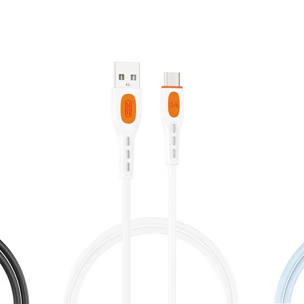 Dây sạc nhanh XO NB280 - Sạc siêu tốc 3A, dây sạc chất lượng cao cho mọi thiết bị.