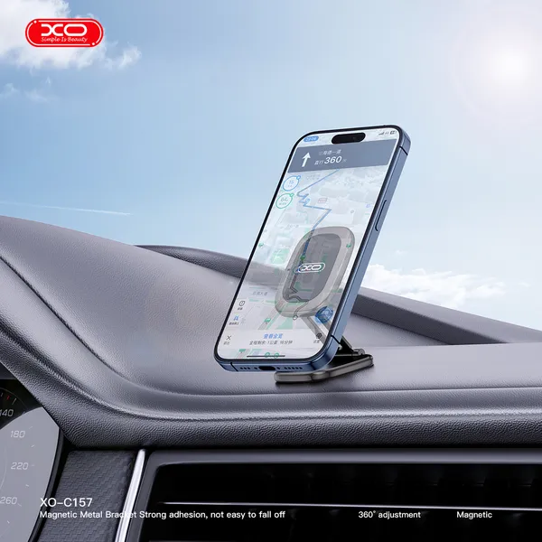 Giá Đỡ Điện Thoại Từ Tính XO C157: An Toàn, Gọn Nhẹ Cho Mọi Chuyến Đi