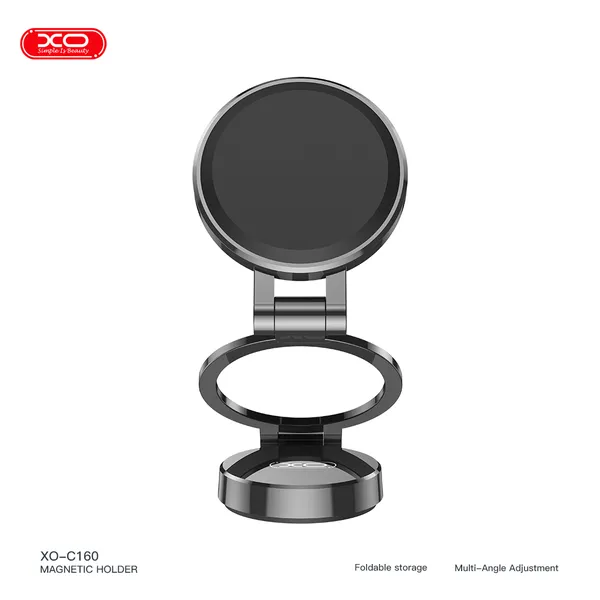 Giá Đỡ Điện Thoại Từ Tính XO C160: An Toàn, Gọn Nhẹ Cho Mọi Chuyến Đi.