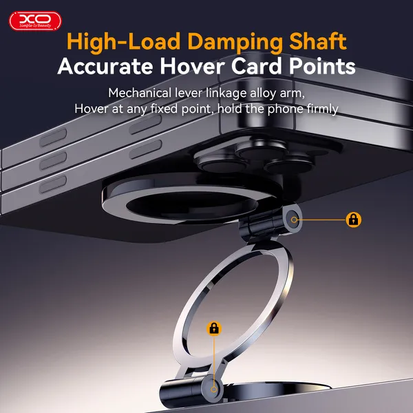 Giá Đỡ Điện Thoại Từ Tính XO C161: Lực Hút Mạnh Mẽ, An Toàn Vượt Trội.