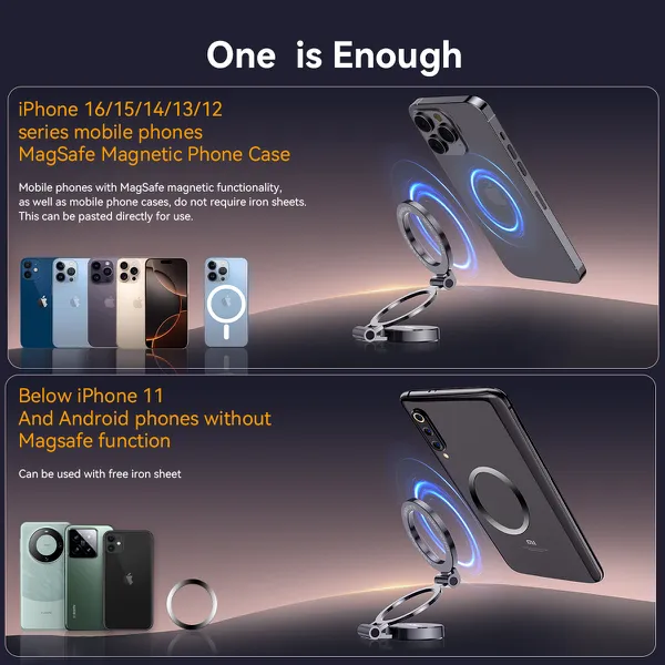 Giá Đỡ Điện Thoại Từ Tính XO C161: Lực Hút Mạnh Mẽ, An Toàn Vượt Trội.