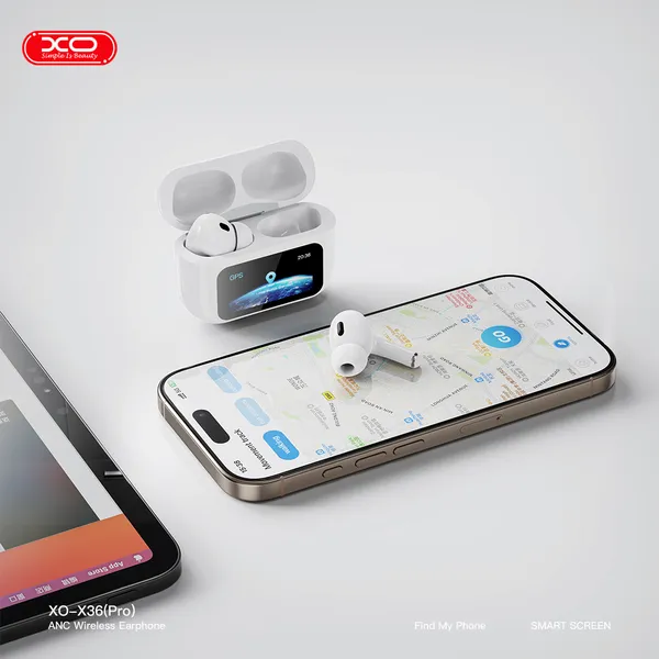 Tai nghe airpods XO X36 Pro: Công nghệ vượt trội, màn hình hiển thị pin, kết nối Bluetooth 5.3