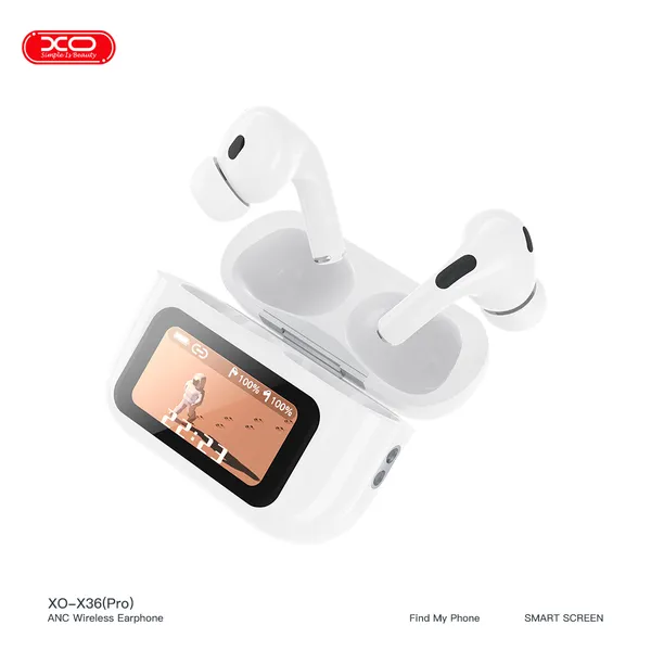 Tai nghe airpods XO X36 Pro: Công nghệ vượt trội, màn hình hiển thị pin, kết nối Bluetooth 5.3