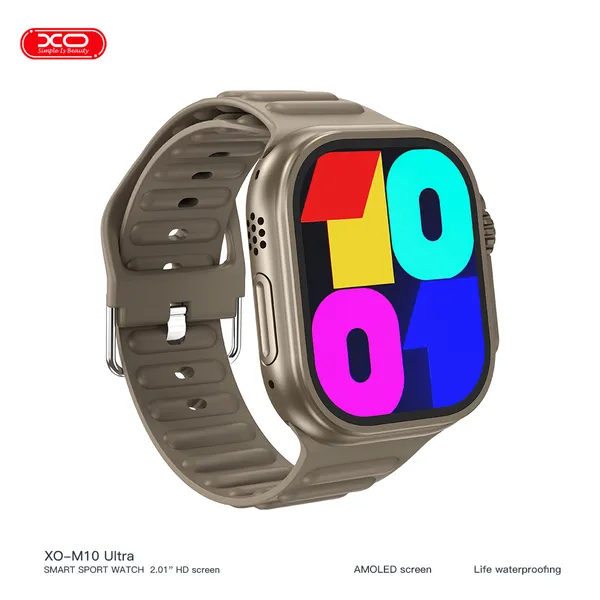 Đồng Hồ Thể Thao XO M10Ultra - Theo Dõi Sức Khỏe Toàn Diện, Thiết Kế Mạnh Mẽ