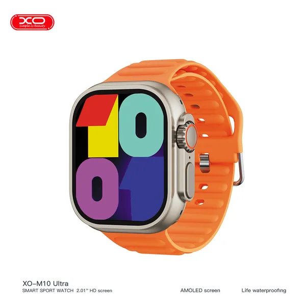 Đồng Hồ Thể Thao XO M10Ultra - Theo Dõi Sức Khỏe Toàn Diện, Thiết Kế Mạnh Mẽ