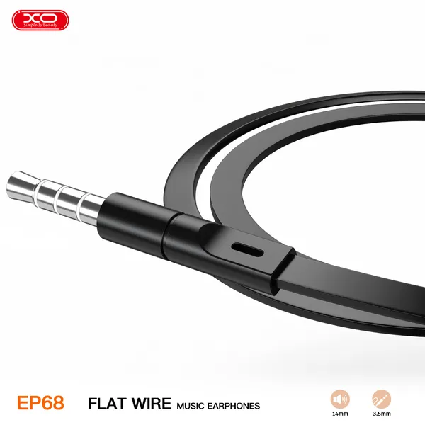 Tai nghe có dây XO EP68 - Jack 3.5mm, âm thanh sống động, giá rẻ