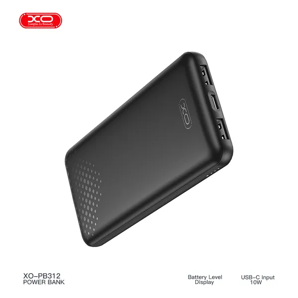 Sạc dự phòng XO PB312 - Dung lượng 10.000mAh, có đèn LED tiện lợi