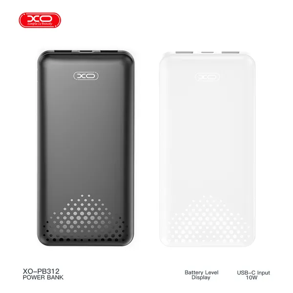 Sạc dự phòng XO PB312 - Dung lượng 10.000mAh, có đèn LED tiện lợi