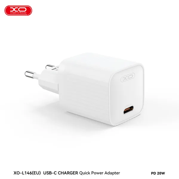 Bộ sạc nhanh 20W XO L146 - Giải pháp sạc nhanh apple và các dòng máy khác an toàn, hiệu quả