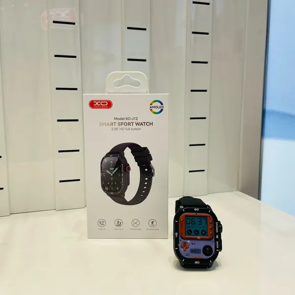 Đồng Hồ Thông Minh Màn Hình AMOLED XO J12 - Smartwatch Cao Cấp, Pin Trâu