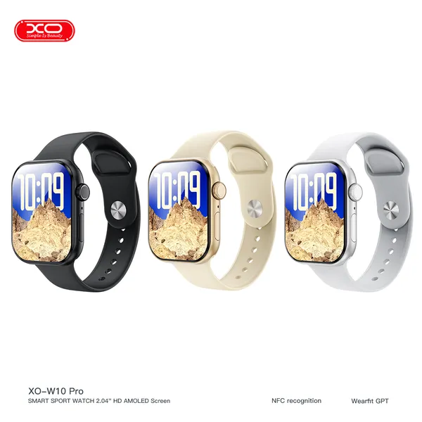 Đồng Hồ Thông Minh Màn Hình AMOLED XO W10 Pro - Trợ Lý AI, Pin Bền Bỉ