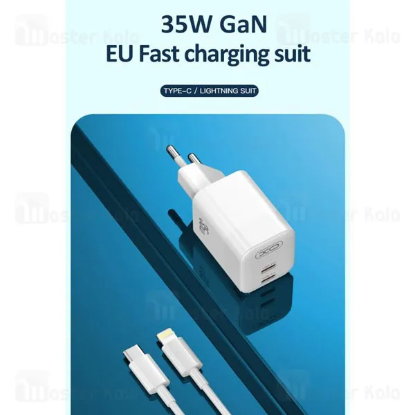 Bộ sạc nhanh XO CE07 PD35W - Củ sạc 2 cổng đa năng,siêu tốc