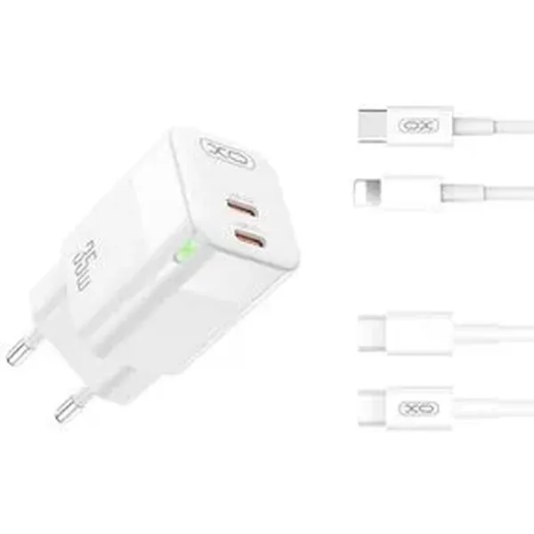 Bộ sạc nhanh XO CE07 PD35W - Củ sạc 2 cổng đa năng,siêu tốc
