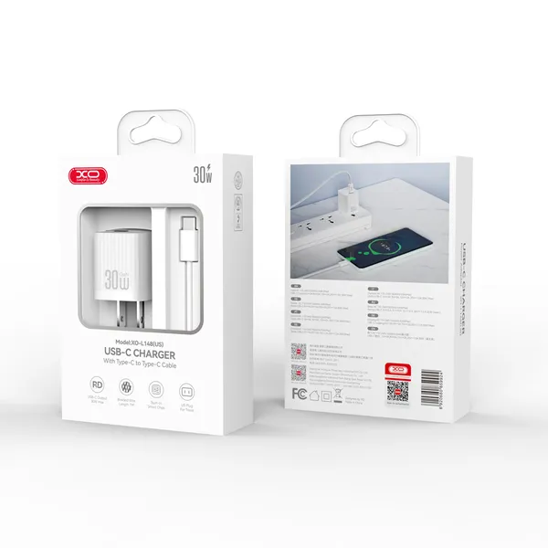 Sạc nhanh PD30W XO L148 - Nhanh hơn, an toàn hơn, tương thích mọi thiết bị.