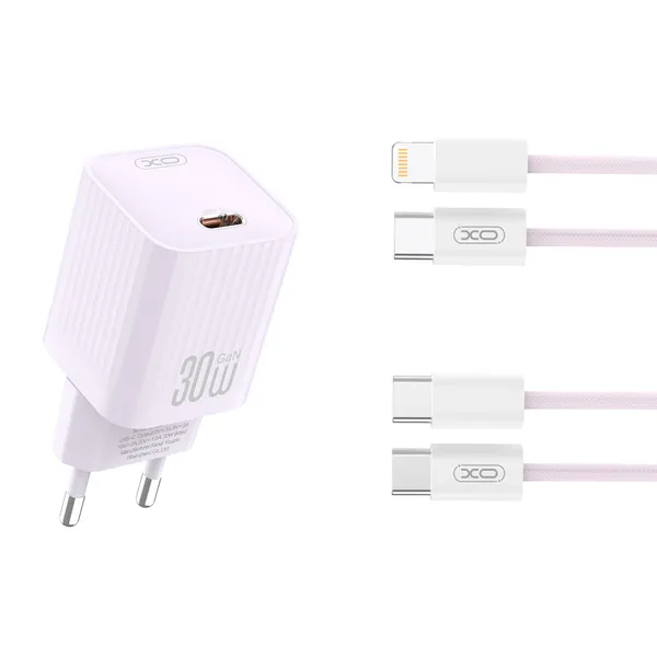 Sạc nhanh PD30W XO L148 - Nhanh hơn, an toàn hơn, tương thích mọi thiết bị.