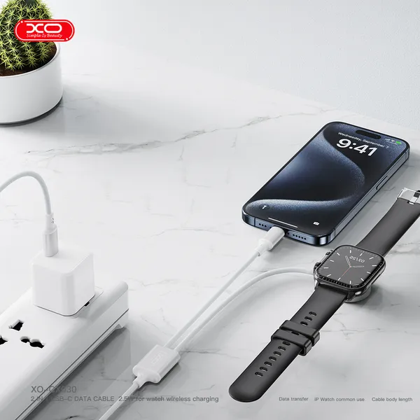 Dây sạc Apple XO CX030 - Giải pháp sạc không dây 2.5W cao cấp cho đồng hồ thông minh.