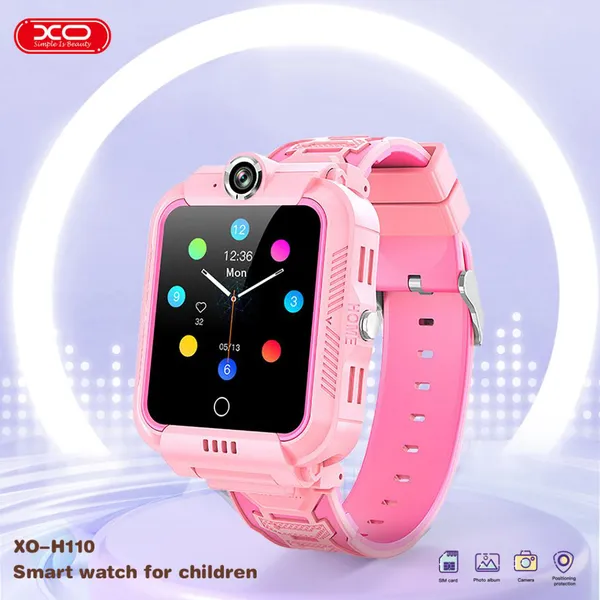 Đồng Hồ Trẻ Em Thông Minh XO H110 - Đồng Hồ Định Vị 4G An Toàn Cho Bé