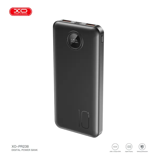 Sở hữu ngay sạc dự phòng dung lượng cao XO PR238 - Đa cổng tiện lợi, an toàn tuyệt đối