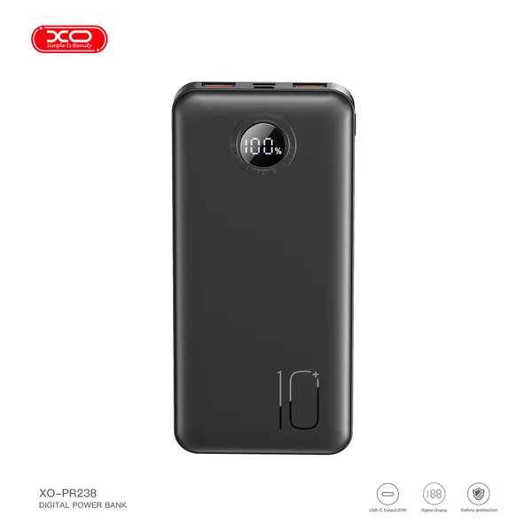 Sở hữu ngay sạc dự phòng dung lượng cao XO PR238 - Đa cổng tiện lợi, an toàn tuyệt đối