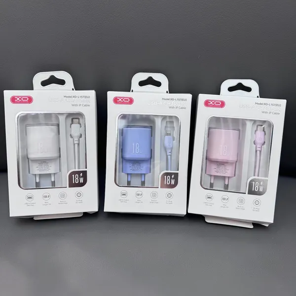 Bộ Sạc Nhanh QC3.0 18W XO L157 - Giải pháp sạc nhanh an toàn, hiệu quả.