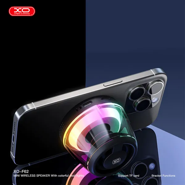 Loa Bluetooth XO F62: Nhỏ Gọn, Bass Căng, Thổi Bùng Mọi Cuộc Vui.