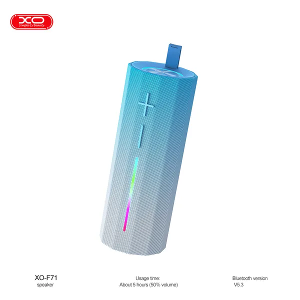 Loa Bluetooth Có Đèn Led XO F71 - Âm Thanh Sống Động, Ánh Sáng Rực Rỡ.