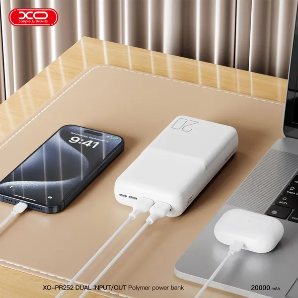 Sở hữu ngay sạc dự phòng 20.000 mAh XO PR252 - Giá tốt,