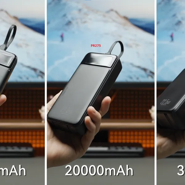 Sạc dự phòng XO PR275 20.000mAh - Dung lượng khủng, sạc siêu nhanh 22.5W