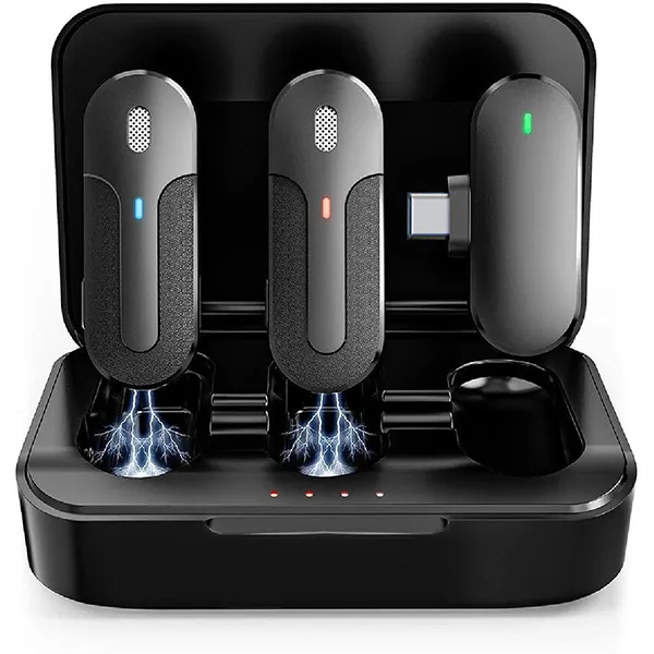 Combo 2 MIC Thu Âm Không Dây XO MKF09A – Giải Pháp Hoàn Hảo Cho Thu Âm Chuyên Nghiệp, Microphone Cài Áo