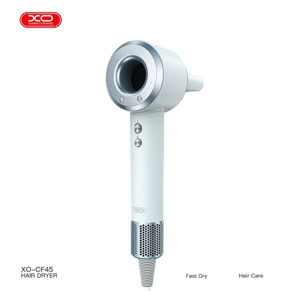 Máy sấy tóc bảo vệ tóc XO CF45 - Sấy khô nhanh chóng, an toàn cho tóc, tiện lợi cho mọi gia đình